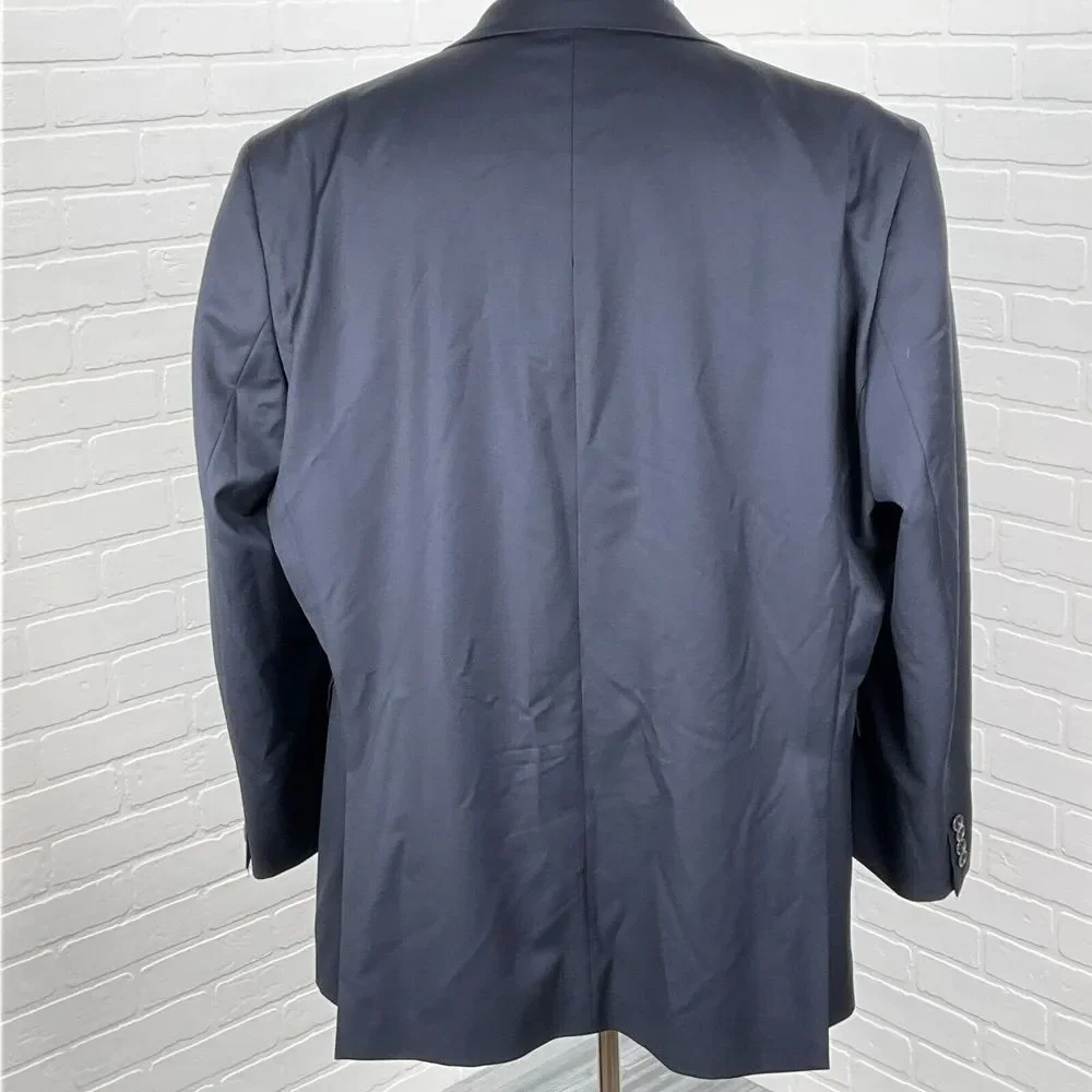 Jack Victor Blazer Men 48L Blue Gibson Super 110s Wool Clasisc Career‎ Canada